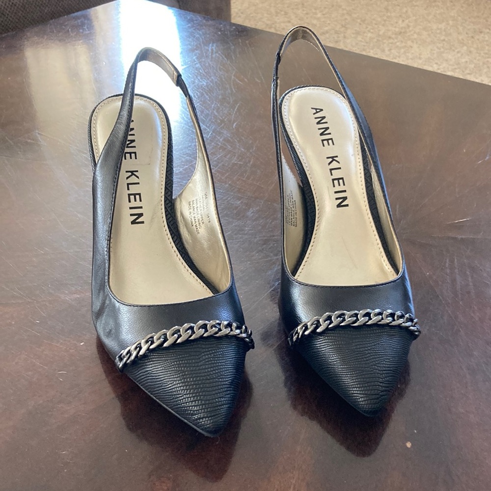 Anne Klein sling backs
